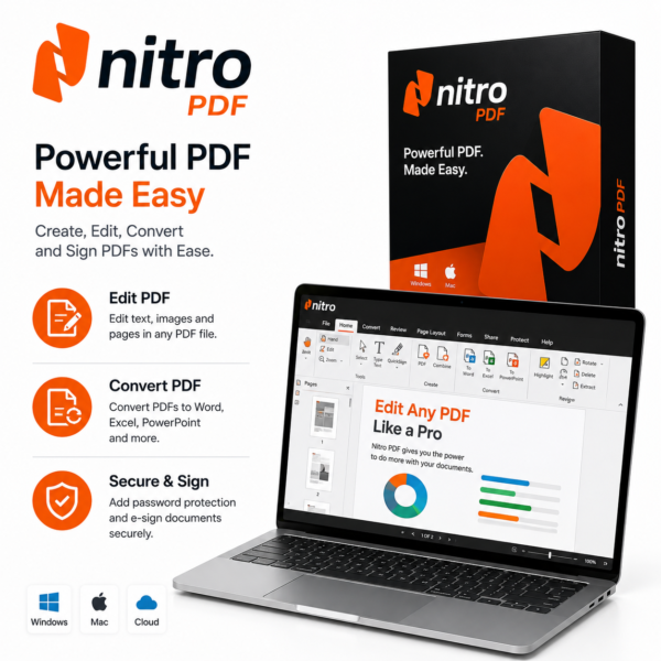 Nitro PDF Feature Highlight - Buy Genuine License Online | Software License Hub