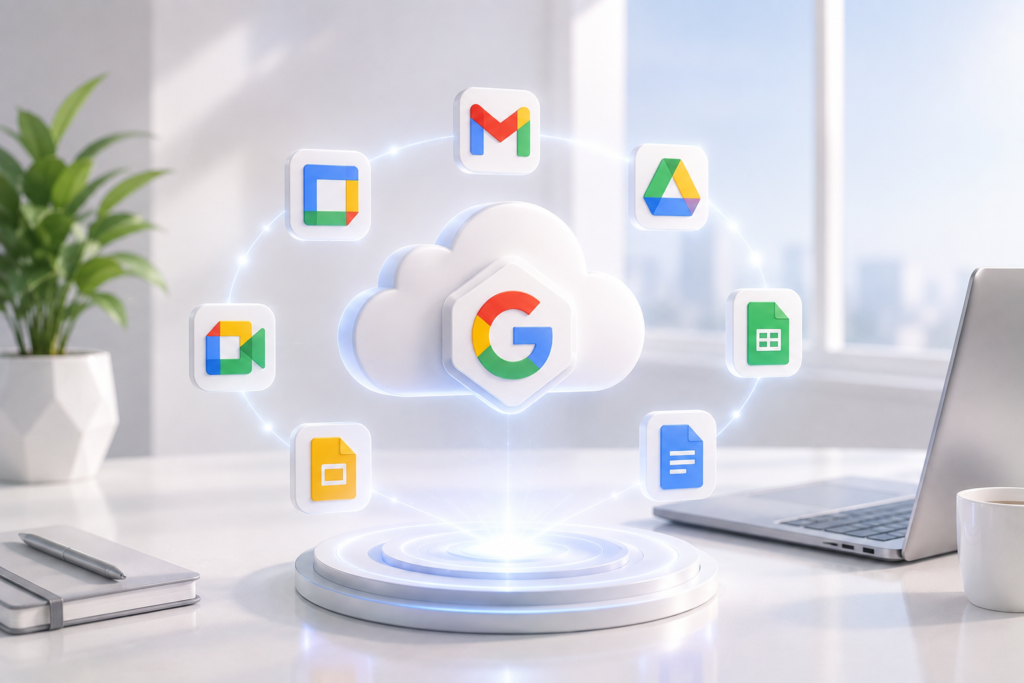 Google Workspace Business Base Dashboard Interface - Buy Genuine License Online | Software License Hub