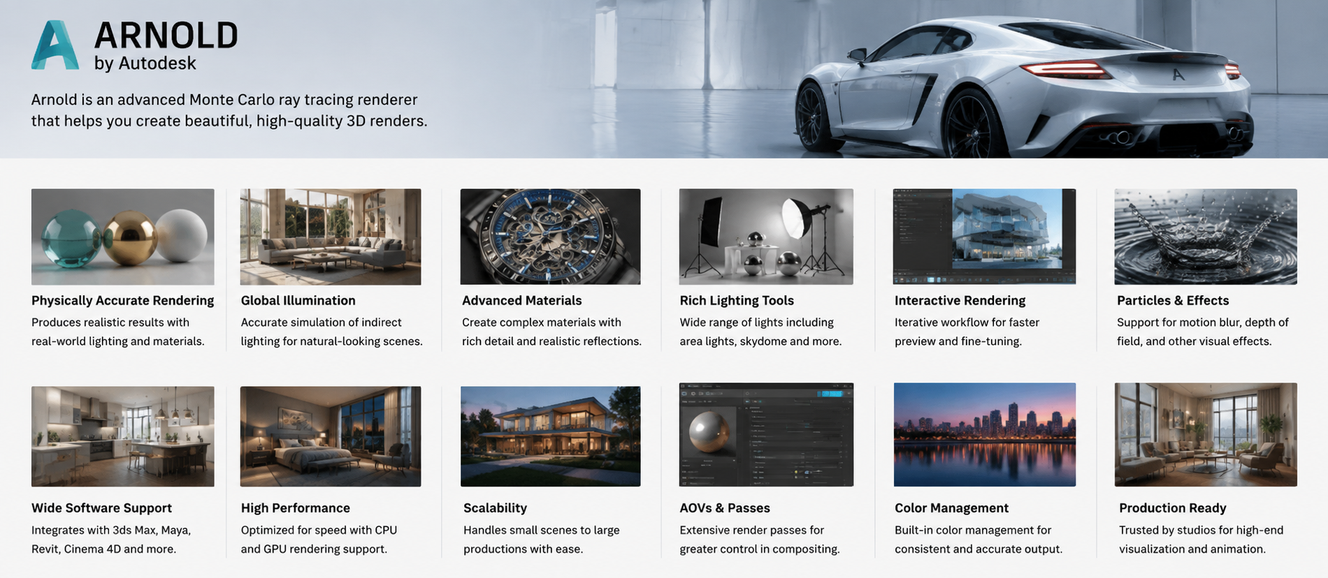 Arnold Dashboard Interface - Buy Genuine License Online | Software License Hub