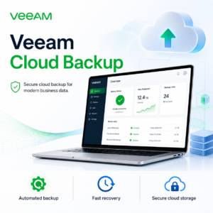 Veeam Cloud Backup Logo Banner - Buy Genuine License Online | Software License Hub