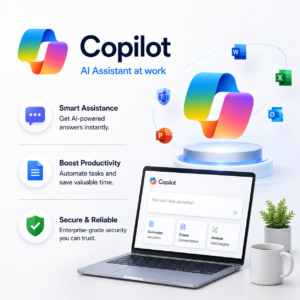 Copilot Concept Graphic - Buy Genuine License Online | Software License Hub