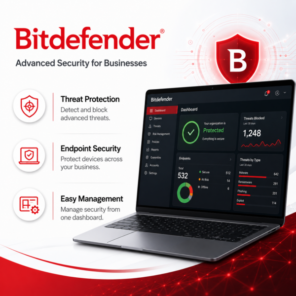 Bitdefender Concept Graphic - Buy Genuine License Online | Software License Hub