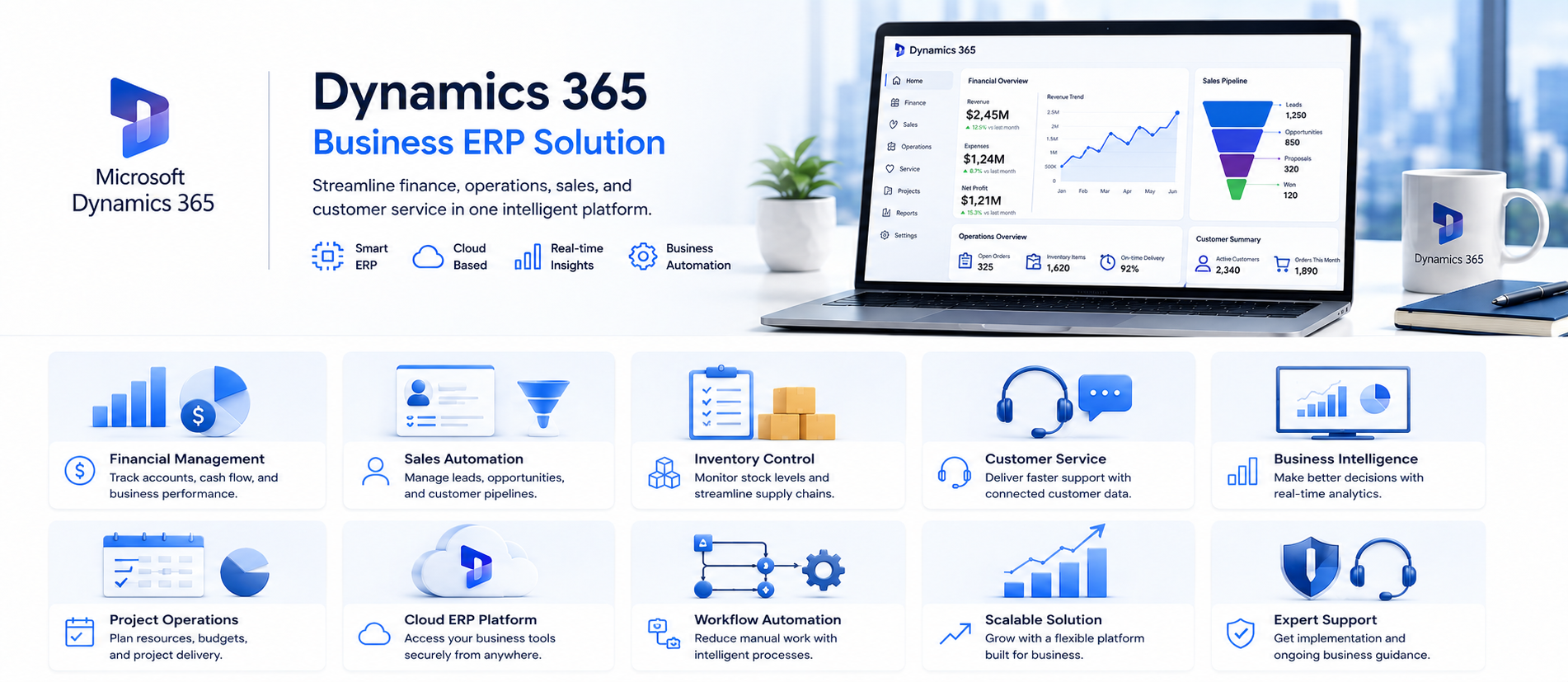 Dynamic 365 Concept Graphic - Buy Genuine License Online | Software License Hub