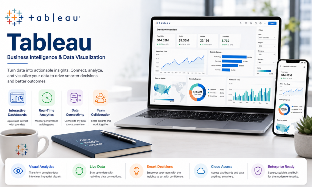 Tableu Logo Banner - Buy Genuine License Online | Software License Hub