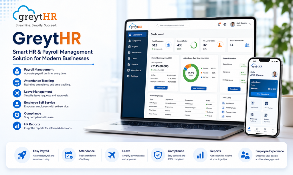 GreytHR Concept Graphic - Buy Genuine License Online | Software License Hub
