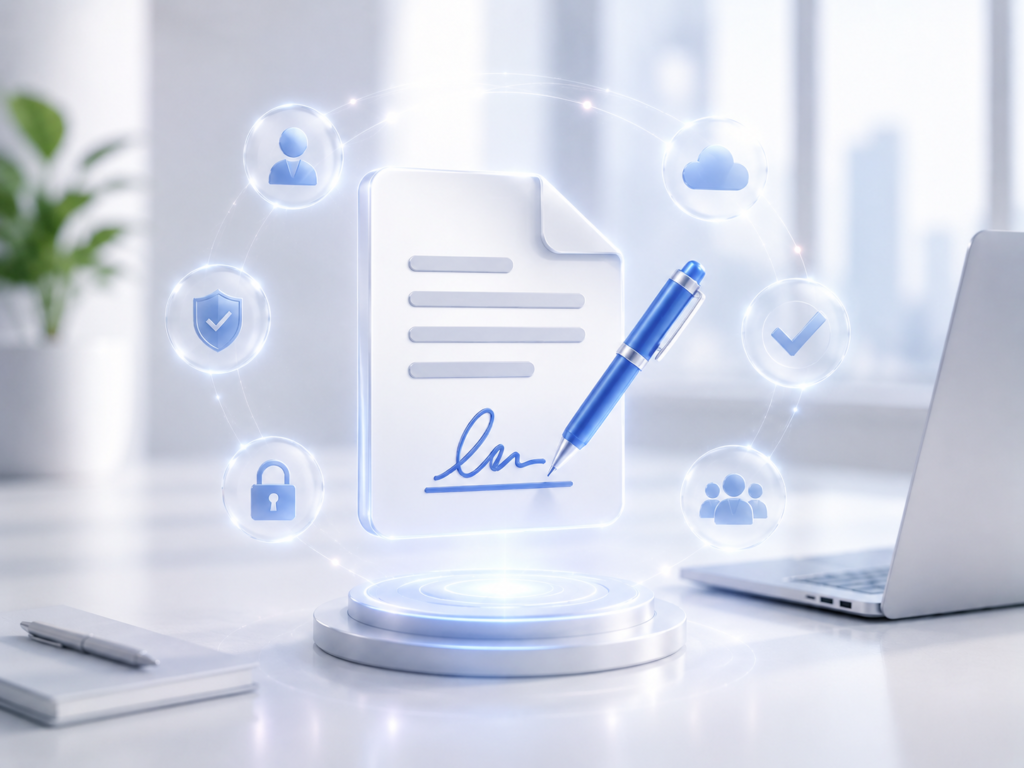 DocuSign Concept Graphic - Buy Genuine License Online | Software License Hub