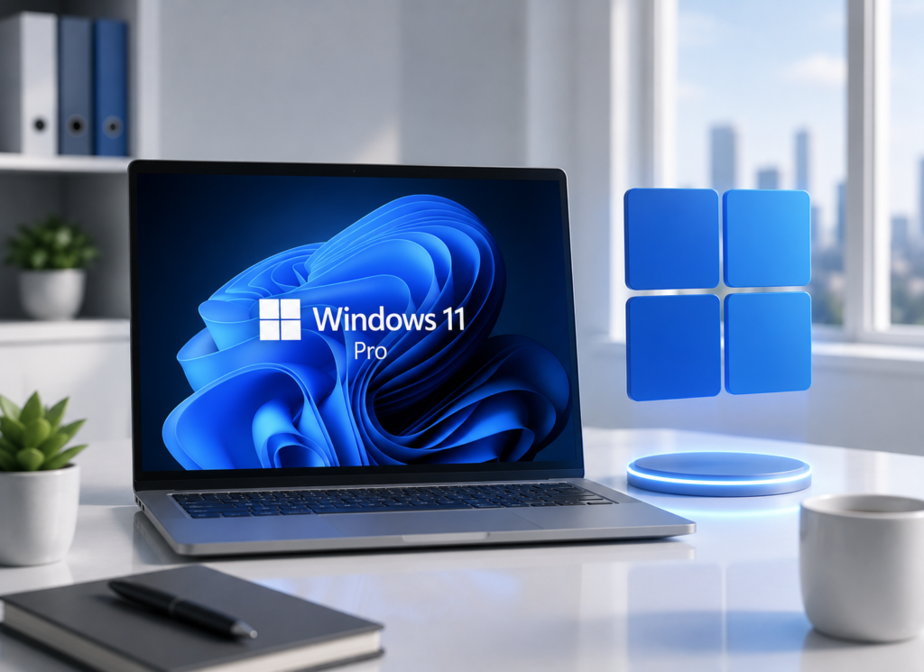 Windows 11 Pro Logo Banner - Buy Genuine License Online | Software License Hub
